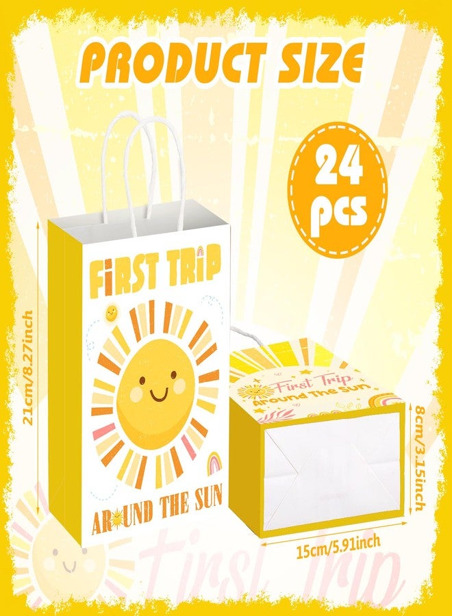 جلينمال مجموعة جلينمال من 24 قطعة من أكياس هدايا حفلات عيد الميلاد الأول، بتصميم بوهيمي أنيق، مثالية لوجبات خفيفة صيفية مشمسة. - Image 2